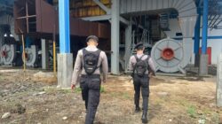 Unit Pamobvit Sat Samapta Polres Bima Kota Amankan Aset PT PLN UPP6 Nusa Tenggara 1 PLTU Bima
