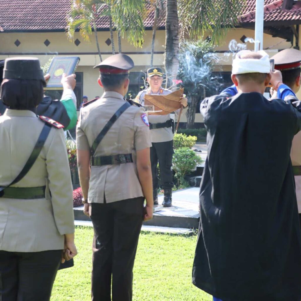 Sertijab Polres Lombok Barat: Kasat Lantas dan 3 Kapolsek Diganti