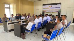 Polres Sumbawa Barat Gelar Rapat Koordinasi Jelang Operasi Lilin Rinjani 2025/2026