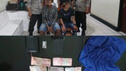 Kuasai Narkoba Jenis Shabu 2 Pria Asal Kecamatan Donggo ini Berhasil Diringkus Personel Polsek Bolo