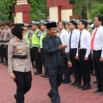 Jamin Keamanan Nataru, Polres Sumbawa Gelar Apel Pasukan Operasi Lilin Rinjani 2025