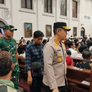 Forkopimda Mataram Tinjau Gereja, Pastikan Natal Aman