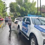 Pastikan Kenyamanan Masyarakat Berlalulintas, Satgas Pam Jalur Ops Lilin 2025, Perketat Pengamanan Jalur di Titik Vital Kota Mataram
