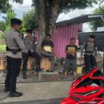 Sat Samapta Polres Bima Kota Gelar Patroli Dialogis, Sampaikan Himbauan Kamtibmas