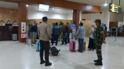 Pastikan Kenyamanan Masyarakat Pengguna Jasa Penerbangan, Polsek KP3 Polres Bima Tingkatkan Patroli di Bandara SMS Bima