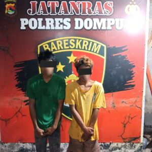 Tim Jatanras Polres Dompu Amankan Dua Pelaku Pencurian dengan Pemberatan