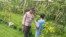 Dukung Ketahanan Pangan, Polsek Batulayar Motivasi Petani Lokal