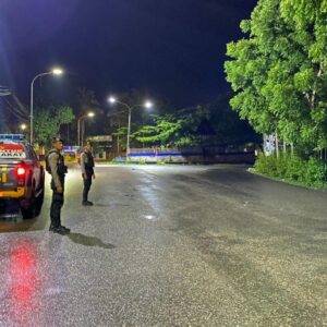 Patroli KRYD dini Hari, Satsamapta Polres Bima Antisipasi Aksi Balapan Liar dan Kriminalitas Lainnya