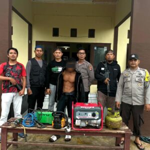 Polsek Kempo Berhasil Tangkap Residivis Pencurian, Sejumlah Barang Bukti Diamankan