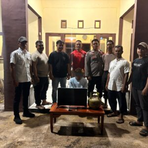 Polsek Kempo Berhasil Amankan Terduga Pelaku Pencurian di Desa Kempo