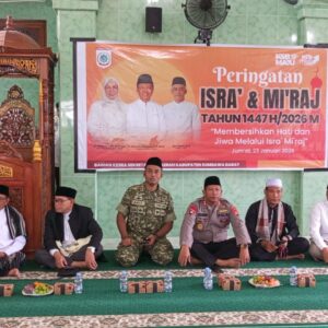 Peringatan Isra Mi’raj Nabi Muhammad SAW 1447 H / 2026 M Berlangsung Khidmat di Masjid Besar Nurul Falah Taliwang
